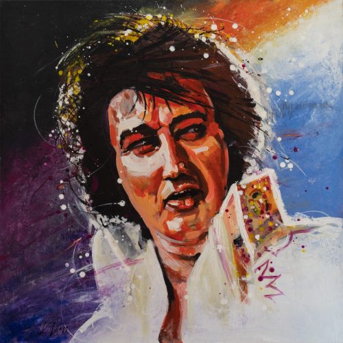 100-x-100-cm-acryl-Elvis-Presley-klein