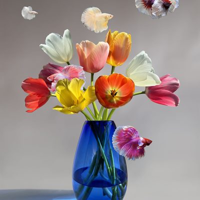 Blue-vase