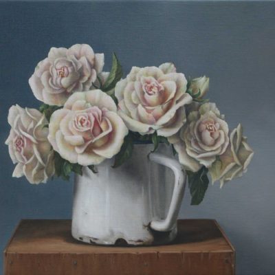 Emaille-kan-met-rozen