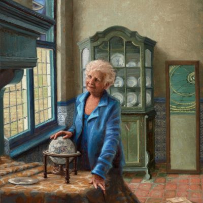 Gre-the-astronomer-oil-on-canvas-Gabrielle-Westra