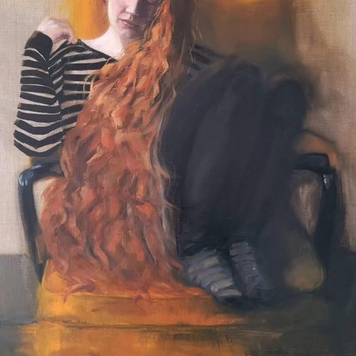 Oranjeoker – 50 x 70 cm