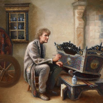 Titus-de-Hinderlooper-ambachtsman-olieverf-op-linnen-Gabrielle-Westra