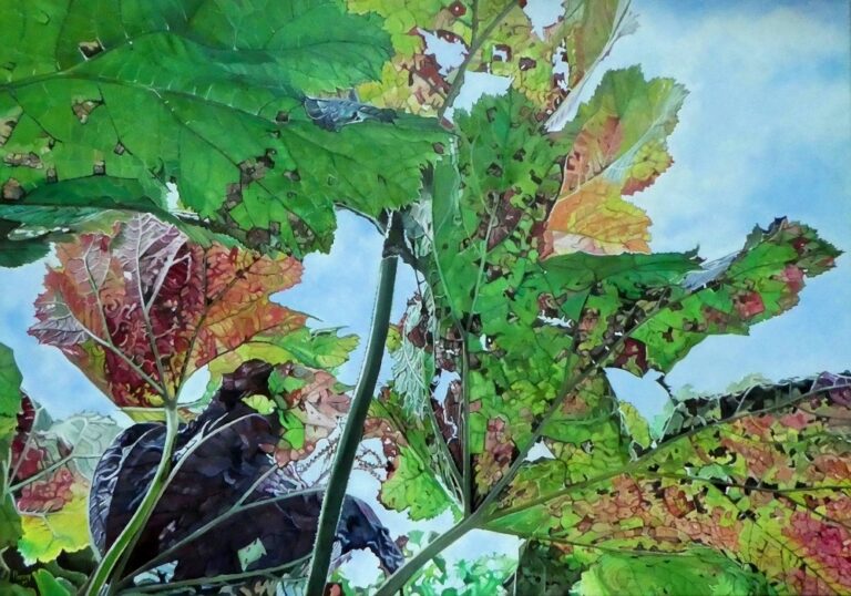 Herfst – van onderaf bekeken – 4