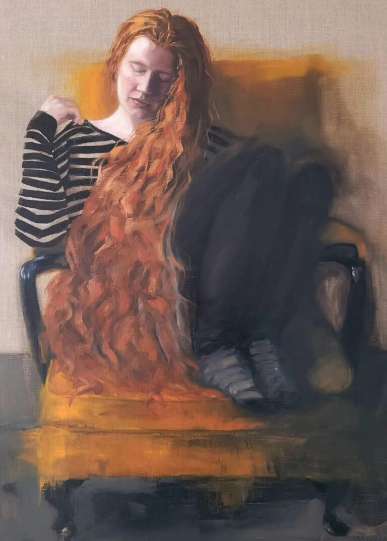 Oranjeoker – 50 x 70 cm