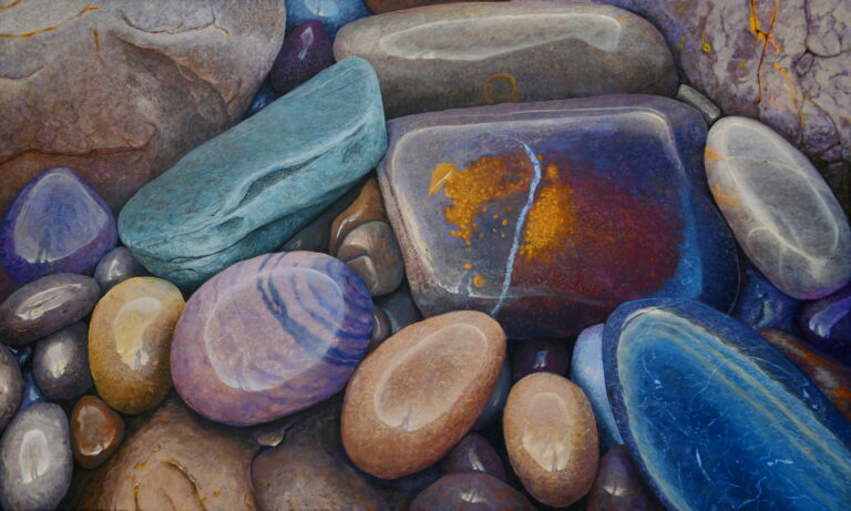 Kolbjorn-Haseth_Luovttat-XVII_Acrylic-on-linen_120x200-cm_2025